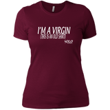 VIRGIN TEE "recommend ordering one size up"