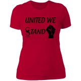 UNITED WE STAND" recommend one size up"