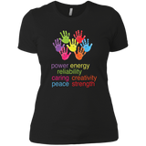 POSITIVE ENERGY " recommend order one size up "