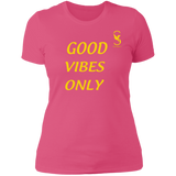 GOOD VIBES " recommend order one size up "