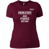 PROBATION AND PAROLE "recommend order one size up "