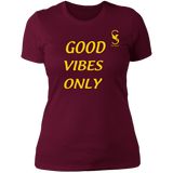 GOOD VIBES " recommend order one size up "