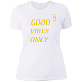 GOOD VIBES " recommend order one size up "