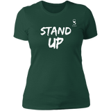 STAND UP "recommend ordering one size up "