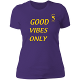 GOOD VIBES " recommend order one size up "