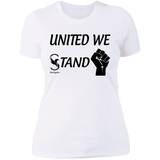 UNITED WE STAND" recommend one size up"