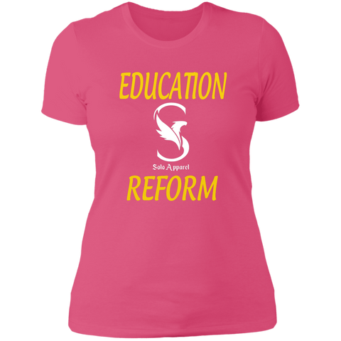 EDUCATION REFORM " recommend order one size up "