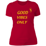 GOOD VIBES " recommend order one size up "